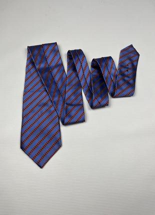 Чоловіча краватка галстук stefano ricci в смужку6 фото