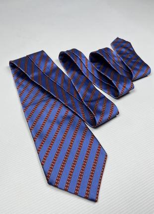 Чоловіча краватка галстук stefano ricci в смужку2 фото