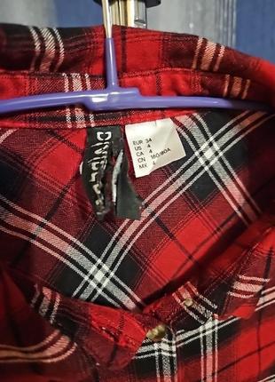 Сорочка картата в клітинку divided h&m2 фото