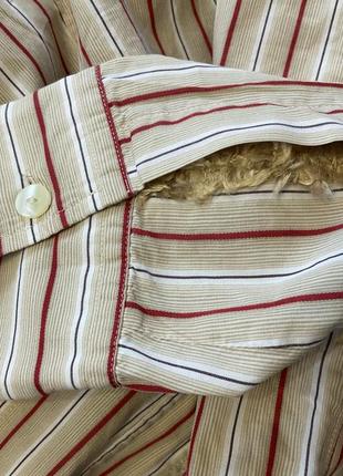 Стильна бавовняна рубашка в смужку/xl/ brend loden- steiner5 фото