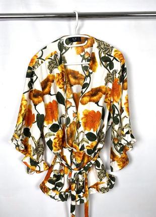 Блуза стильная ax paris, большой размер1 фото