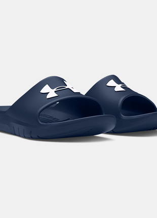 Тапочки шлепанцы under armour core pth slides (3021286-400) оригинал!2 фото