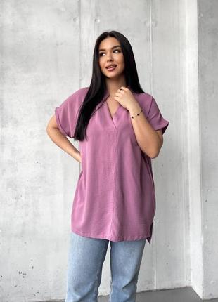 Сорочка,базова,легка,однотон,футболка,блузка 48-50,52-54,56-58,60-62 хакі,жовтий,фреза