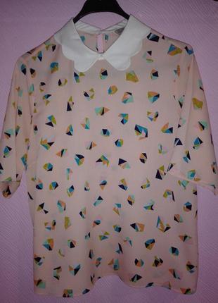 Симпатичная блузка с принтом limited. б-2