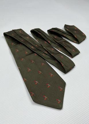 Чоловіча краватка галстук kiton з цікавим малюнком3 фото