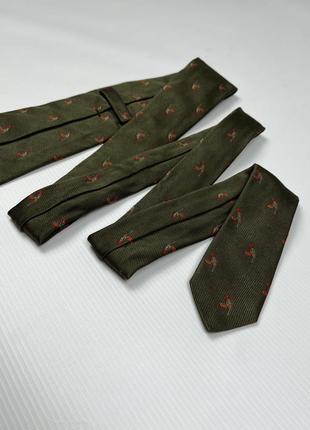 Чоловіча краватка галстук kiton з цікавим малюнком4 фото