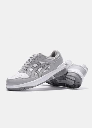 Asics ex89 white oyster gray2 фото