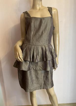Коктальное платье с баской/l/brend h&amp;m1 фото