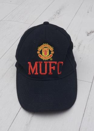 Manchester united vintage винтажная официальная кепка из лого футбольная бейсболка4 фото