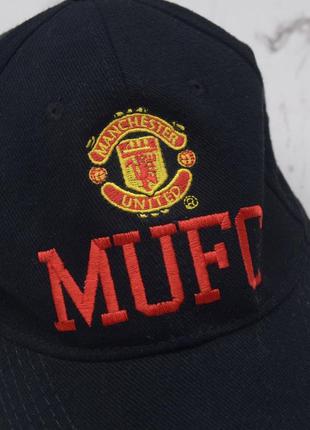 Manchester united vintage винтажная официальная кепка из лого футбольная бейсболка7 фото