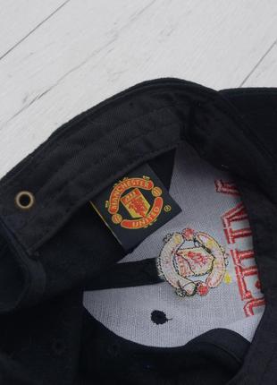 Manchester united vintage вінтажна офіційна кепка з лого футбольна бейсболка8 фото