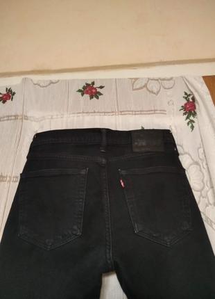 Джинсы синего цвета р.30"levi strauss &amp; co",турция.3 фото