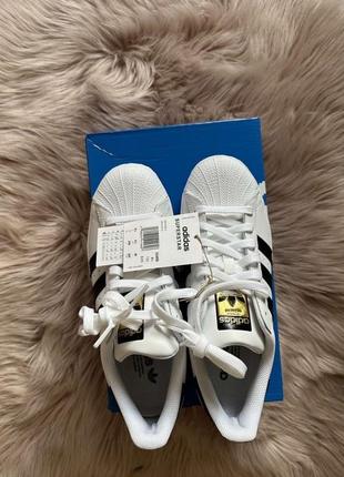 Кроссовки кеды кроссовки кед adidas superstar 39 40 размер1 фото