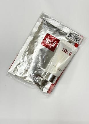 Набір по догляду за обличчям sk ii очищаючий крем та маска для обличчя