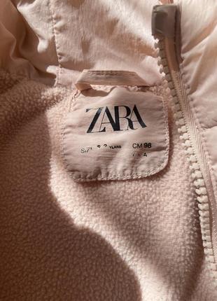 Куртка для дівчинки zara 98см2 фото