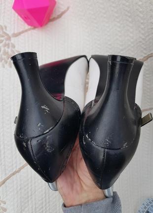 Шикарные контрасные женские лодочки туфли fantasma9 фото