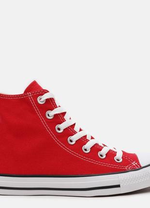 Кеды женские converse all star red, красные ♥️🔥4 фото