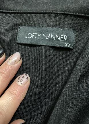Куртка под замш крой в виде джинсовки с бахромой lofty manner, xs3 фото