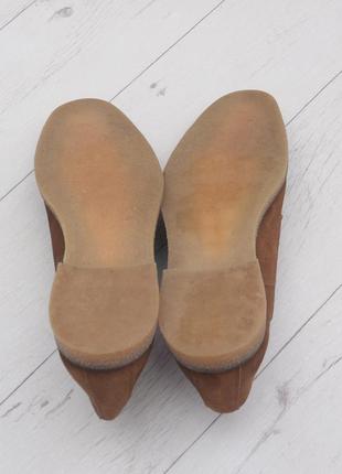 Dune london классические коричневые туфли замшевые р. 44 классика броги7 фото