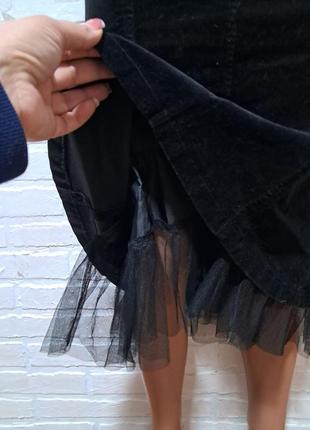 Очень красивая необычная женская юбка миди2 фото