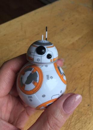 Іграшка робот bb 8, робот-неваляшка, зоряні війни, star wars 8.5 см8 фото