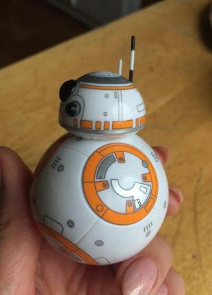 Іграшка робот bb 8, робот-неваляшка, зоряні війни, star wars 8.5 см9 фото