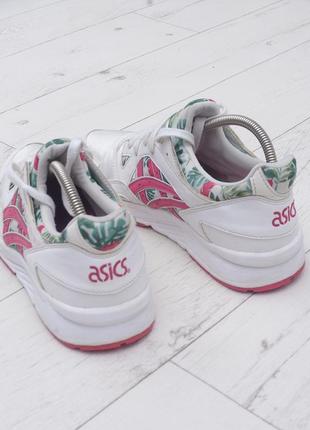 Asics gel lite 5 шикарные удобные и стильные белые кроссовки с пальмами от топового бренда р. 386 фото