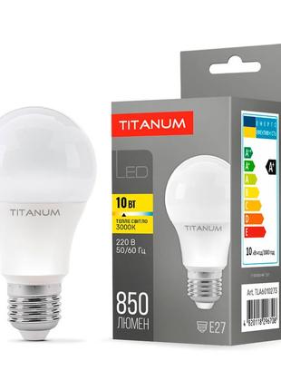 Led лампа titanum a60 10w e27 3000k tla6010273 24880