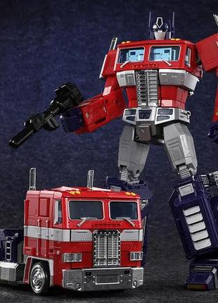 Трансформер оптимус прайм mp-10 32см. optimus prime в подарочной упаковке