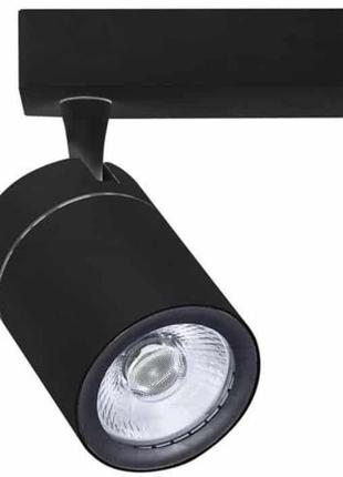 Світлодіодний led світильник трековий dublin 35w чорний horoz electric 018-018-0035-020