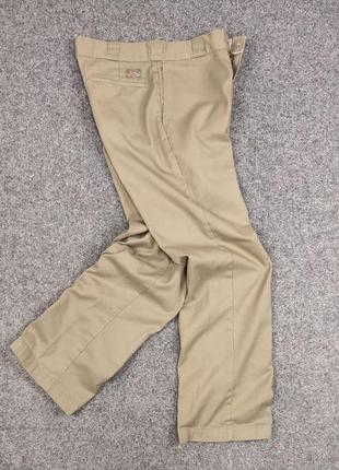 Оригинальные классические мужские бежевые брюки dickies 8747 фото