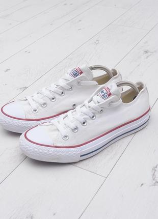 Converse кеди р. 39, білого кольору шикарні брендові кеди кросівки трендові та стильні1 фото