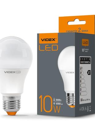 Led лампа videx a60e 10w e27 3000k vl-a60e-10273 23788