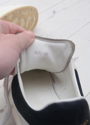 Alexander mcqueen стильные кеды сникерсы кроссовки белые кожаные р.40 потолка 25 см8 фото