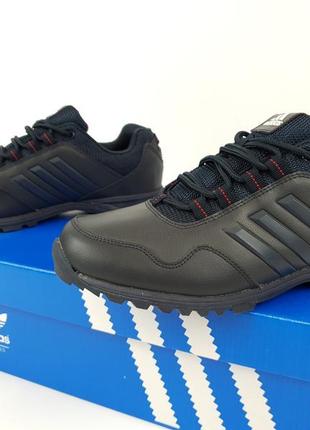 Кросівки чоловічі весна осінь темно сині adidas terrex. чоловіче взуття сині адідас терекс на весну10 фото