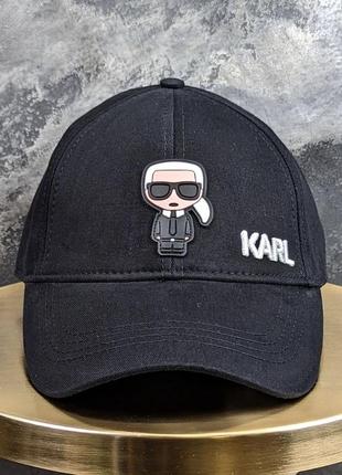 Кепка в стиле karl lagerfeld