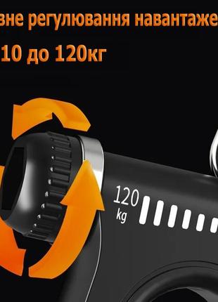 Эспандер кистевой 120 кг. эспандеры для фитнеса и силовых упражнений. пружинный...