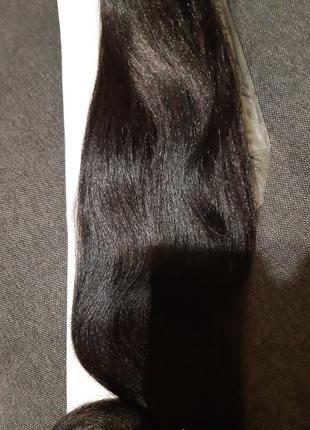 Искуственные волосы хвост канекалон 60см6 фото