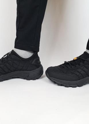 Зимові кросівки термо чорні merrell ice cup black. черевики на зиму для чоловіків кольорі у чорному мерелл айс кап9 фото