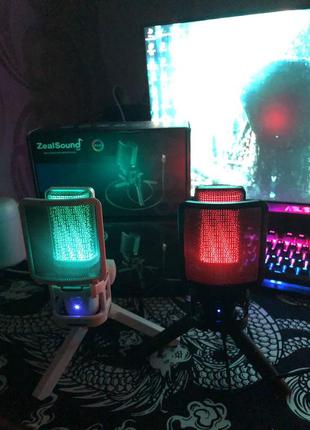 Микрофон zealsound rgb 🔥