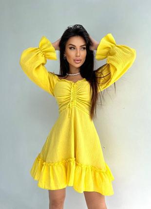 Платье из муслина
