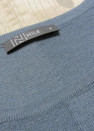 Мериносовий светр nile джемпер вовняний 100% merino wool5 фото