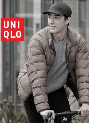 Cуперлегкий короткий пуховик юникло uniqlo ultra-light down