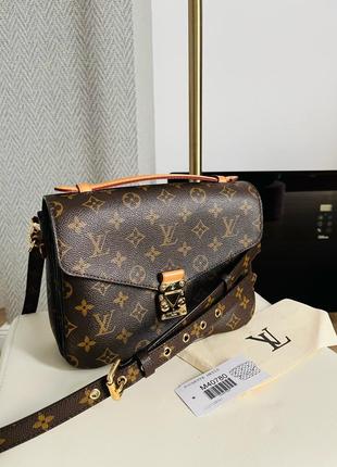 Сумка louis vuitton metis с чеком