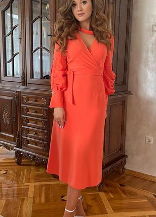 Платье миди