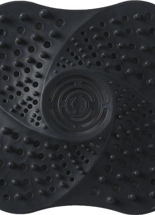 Сеточка для слива цвет черный. универсальный улавливатель волос для душа и ванны на присосках