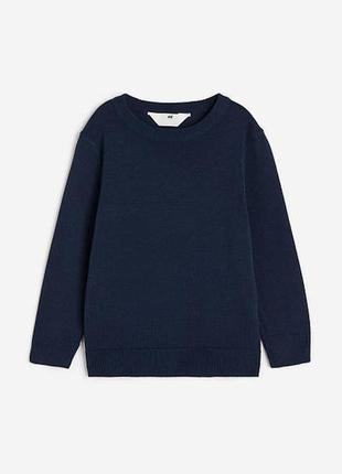 Детский синий свитер для мальчика2 фото