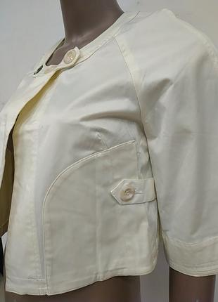 Пиджак курточка болеро накидка светлая tsumori chisato6 фото