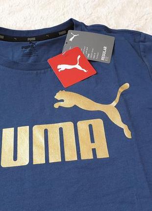 Puma ess+ metallic logo чоловіча футболка р. s2 фото