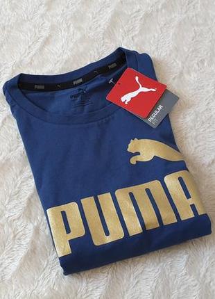 Puma ess+ metallic logo чоловіча футболка р. s3 фото